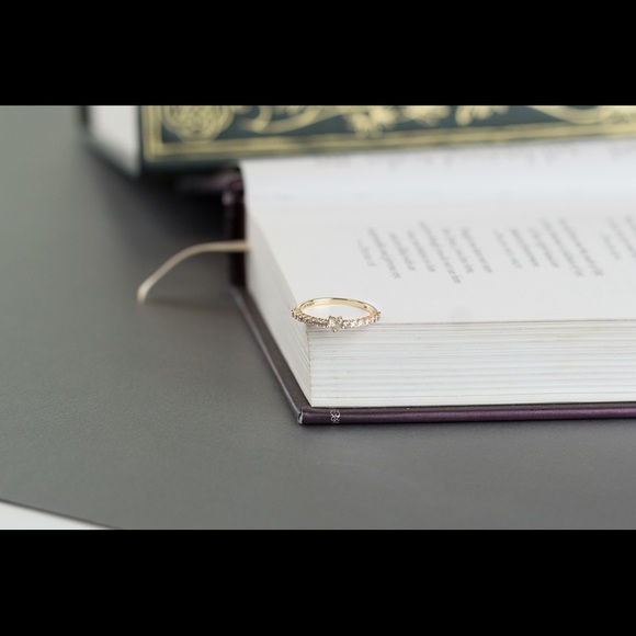 Dainty Diamond Sweetheart Ring - Picture 2 of 4